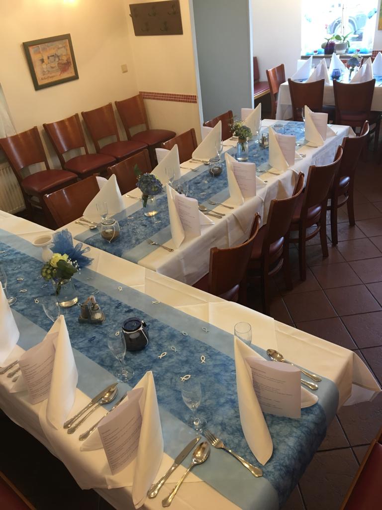 Sitzplätze Gastätte innen